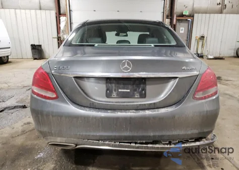 2017 Mercedes-Benz C 300 4Matic from USA, damaged, VIN 55SWF4KB7HU198053